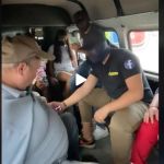 Captura de pantalla de asalto de broma en combi del Edomex