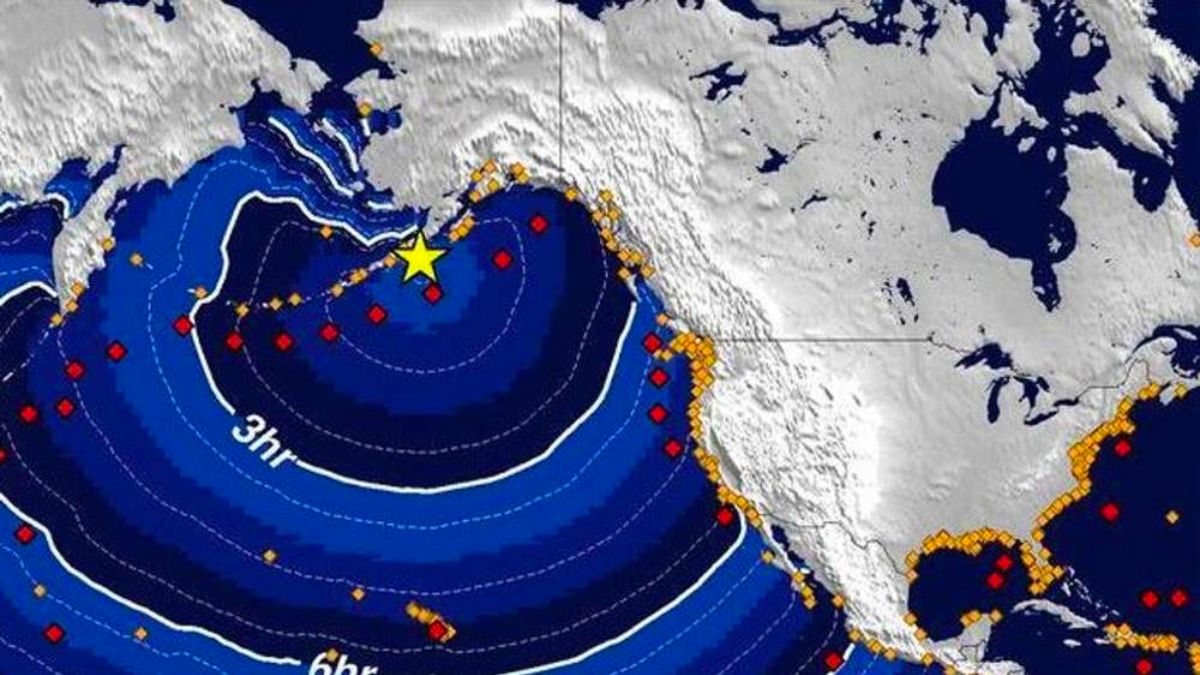 Alerta de tsunami en Alaska por sismo