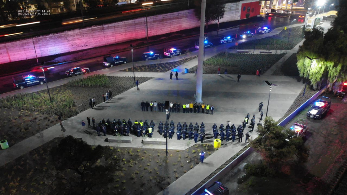 operativo Secretaría de Seguridad