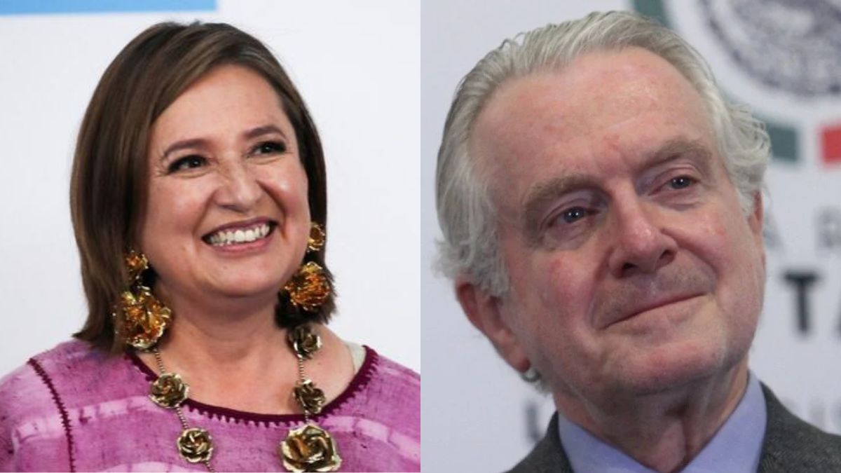 Xóchitl Gálvez y Santiago Creel