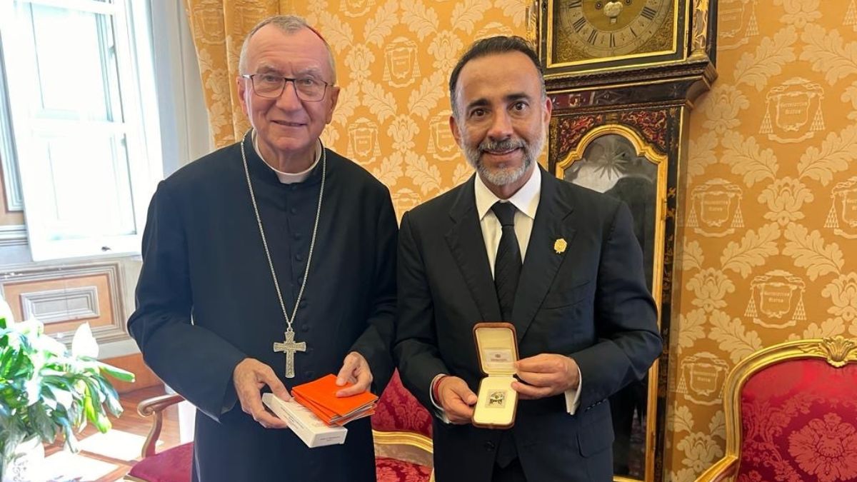 Alcalde de Metepec en El Vaticano