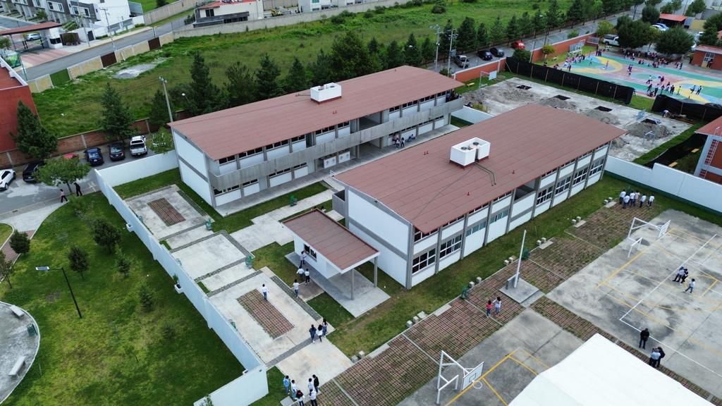 Nueva escuela secundaria en Zinacantepec