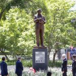 Estatua de Nemesio Diez en Toluca