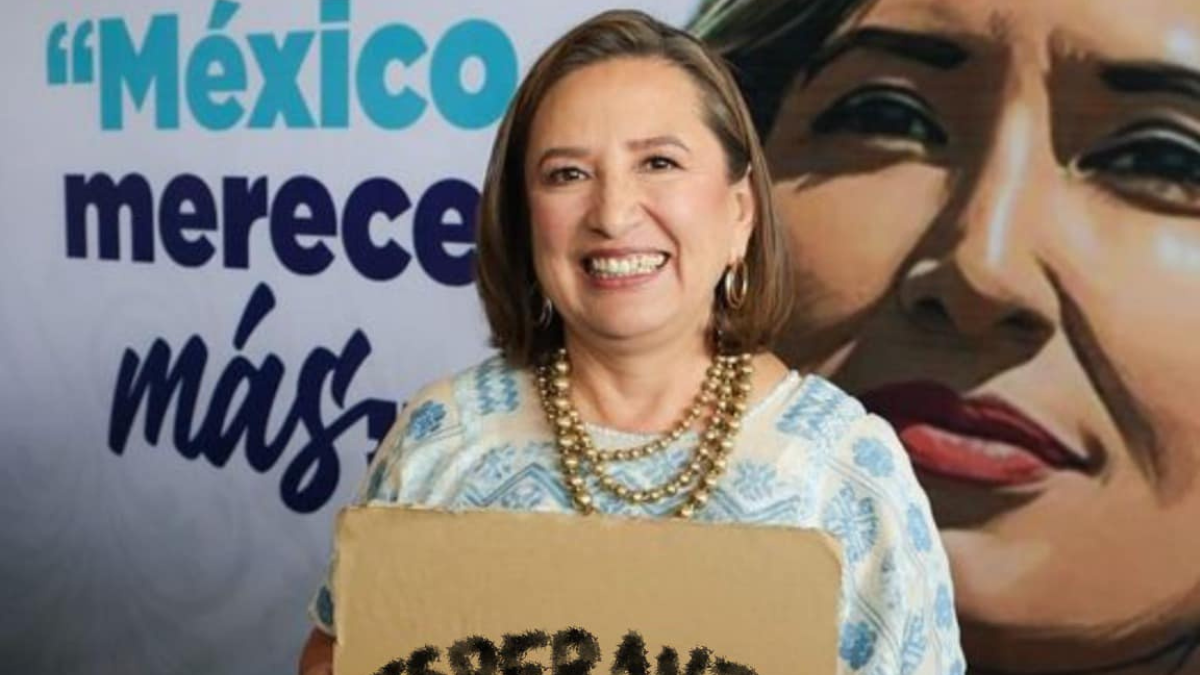 Bertha Xóchitl Gálvez, candidata del PRIAN a la presidencia.
