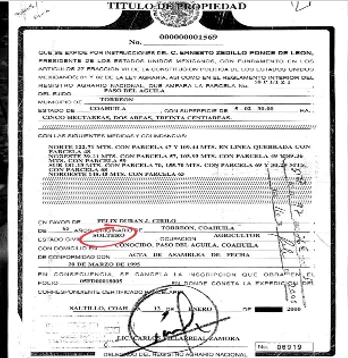 Título de propiedad