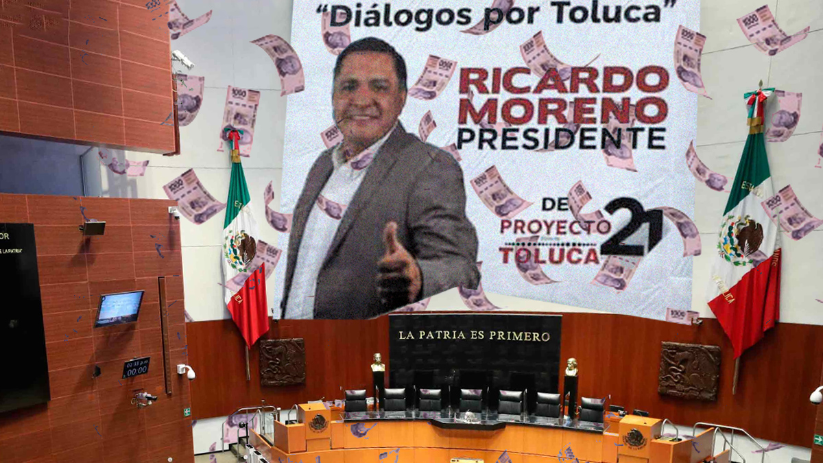 Espectaculares de Ricardo Moreno en Toluca