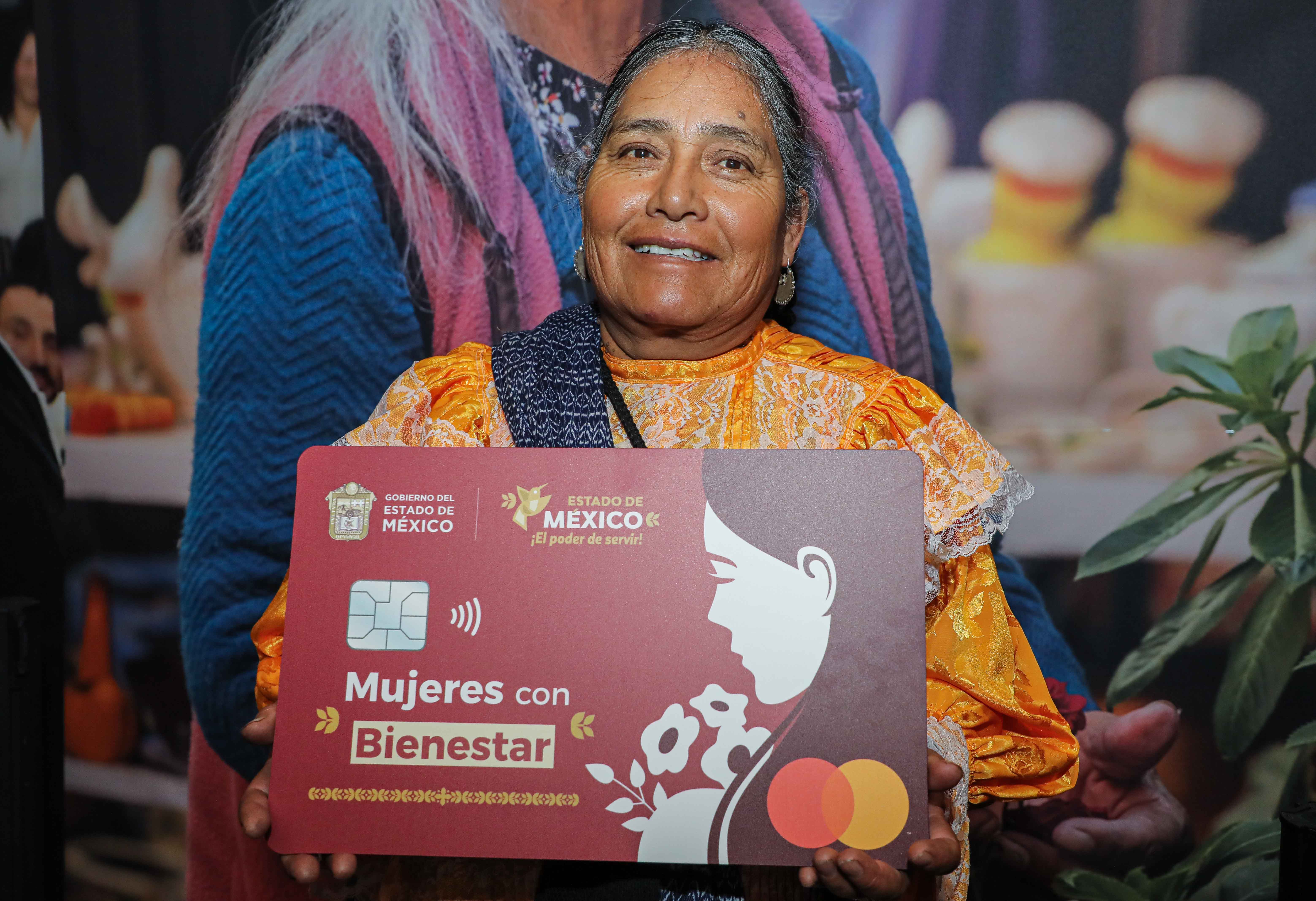Tarjeta programa social Mujeres con Bienestar