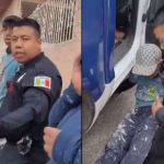 Policías intentan arrestar a menor pintor