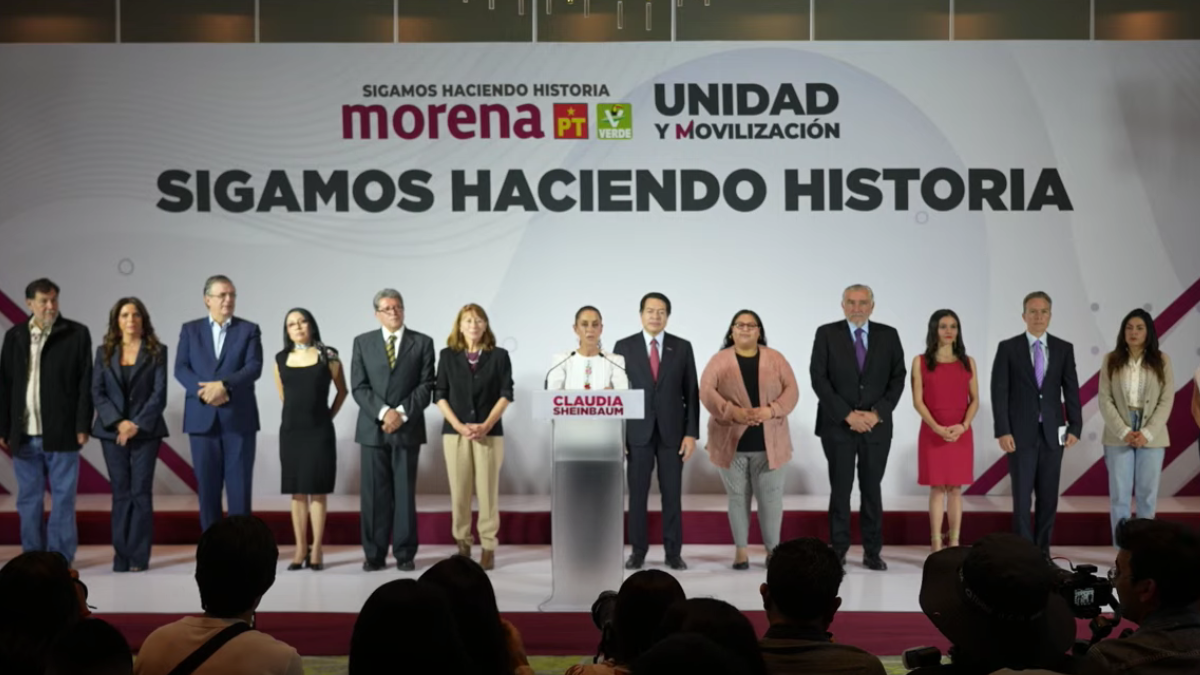 Equipo de campaña de Claudia Sheinbaum