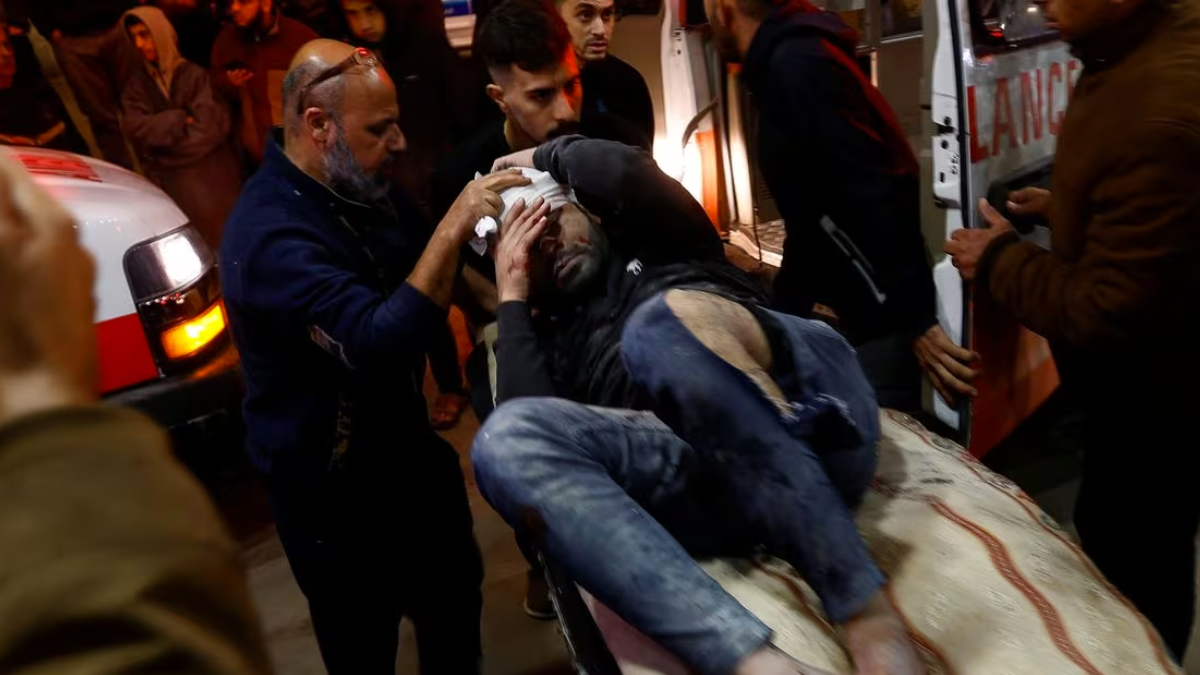 Reportan tiroteo israelí