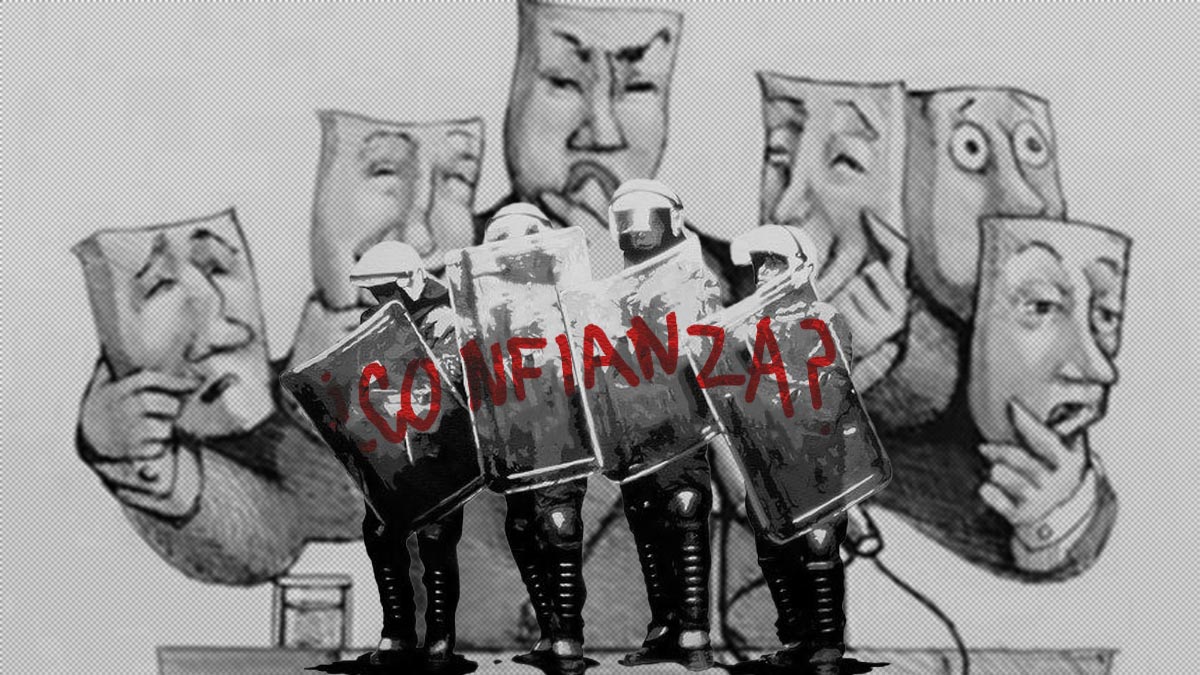 Desconfianza en las instituciones