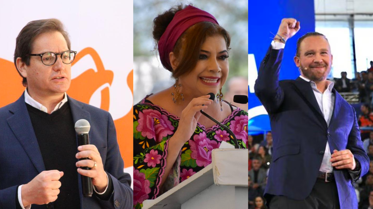 Candidatos a la jefatura del gobierno de la CDMX.