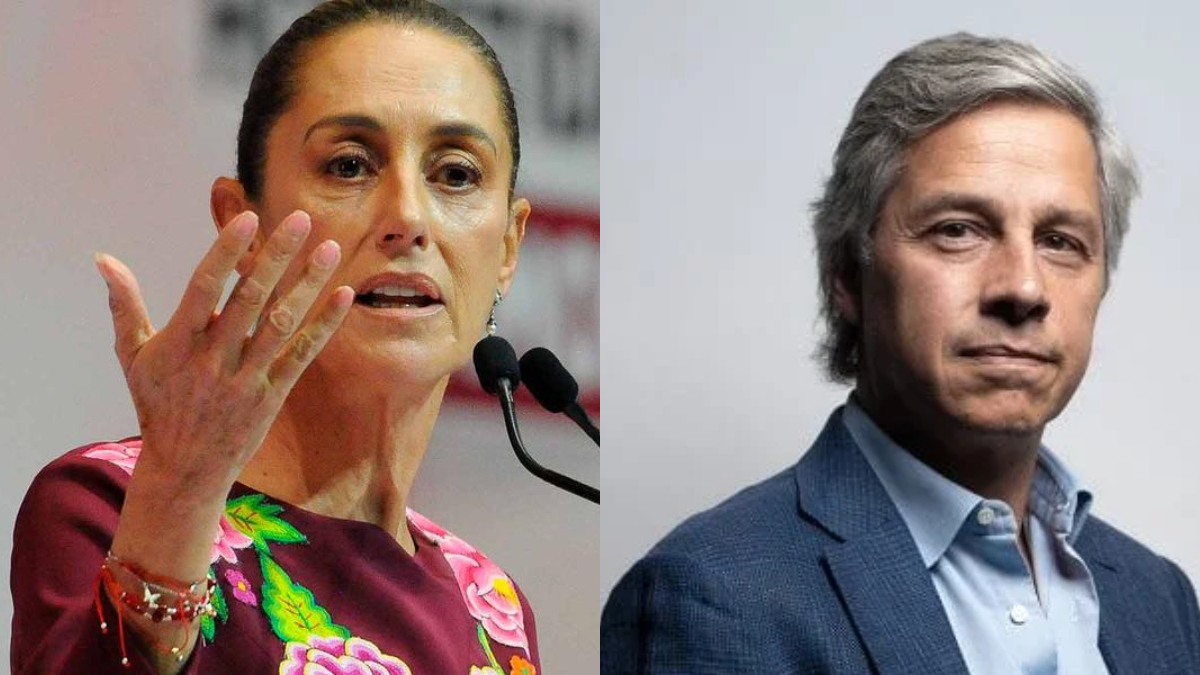 Claudio X. González y Claudia Sheinbaum