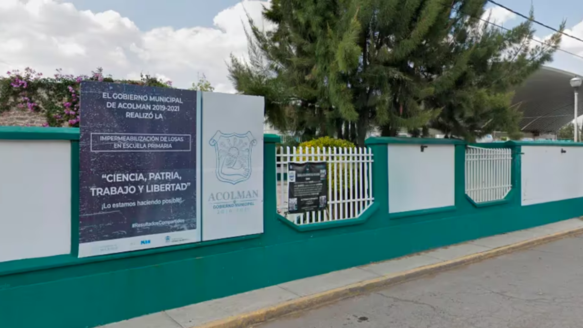 Escuela primaria de Acolman.