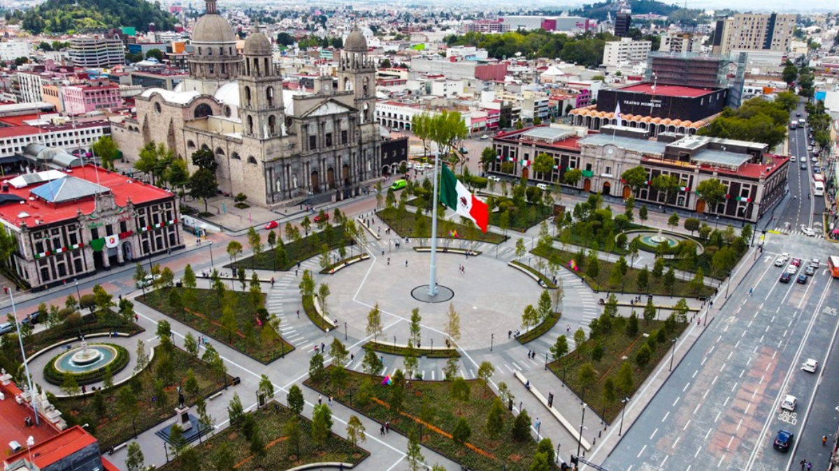 Zócalo de Toluca.
