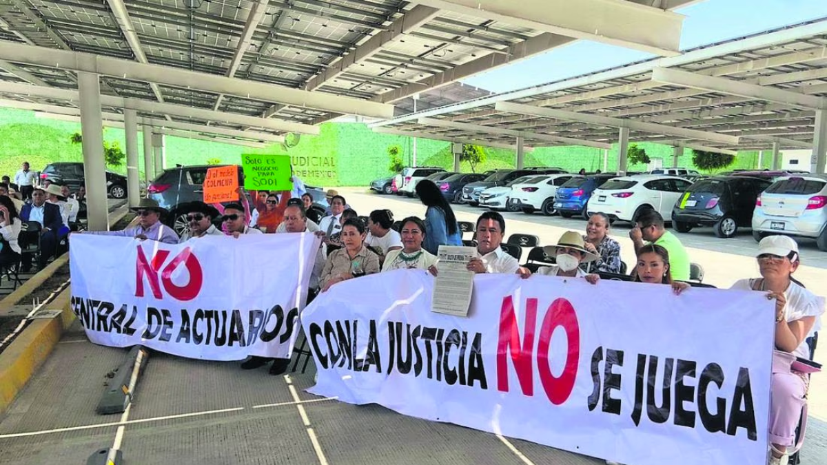 Protestas de abogados