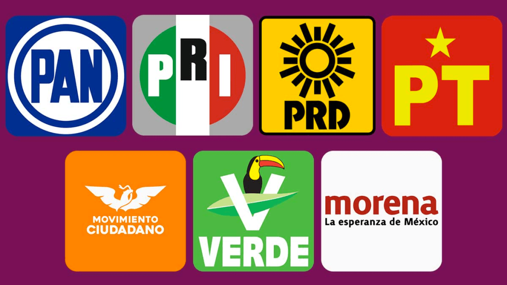 Logo de los partidos políticos