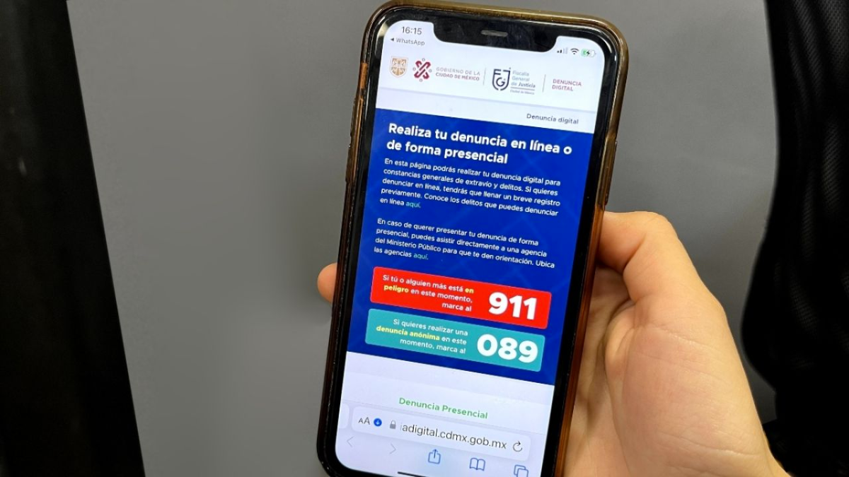 Agencia de Denuncia Digital de la CDMX