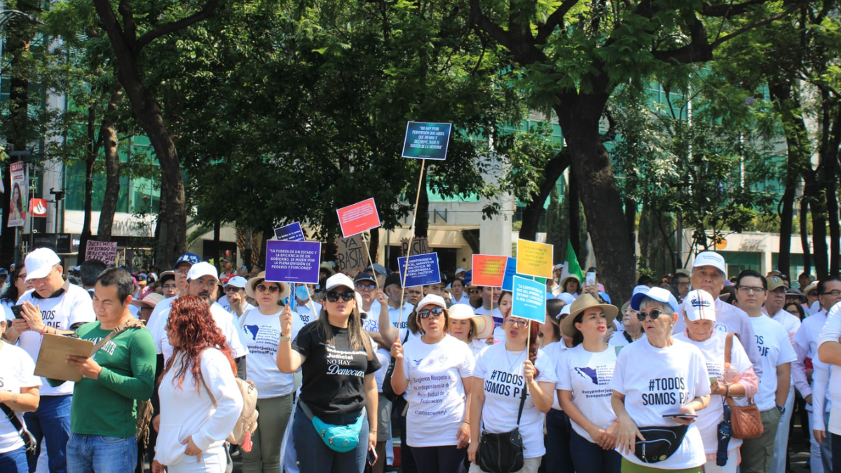 Marcha por la autonomía poder judicial