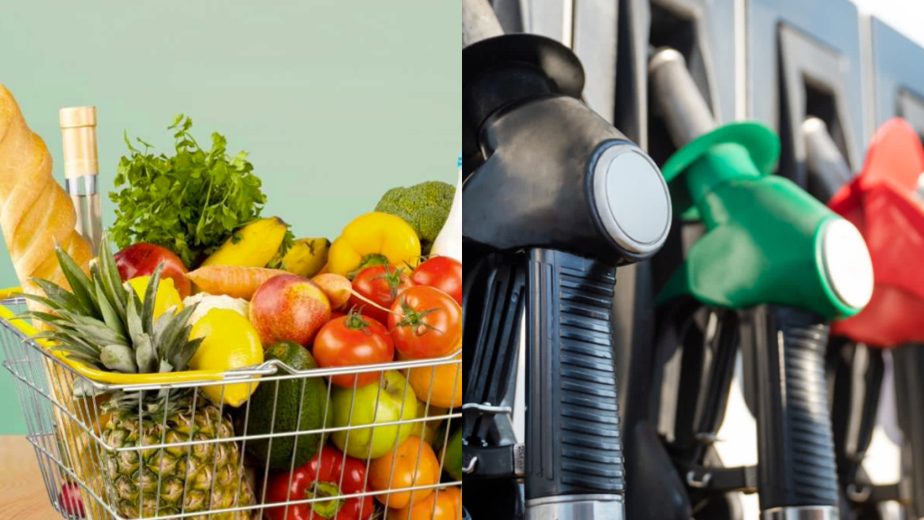 Precio de la canasta básica y gasolina