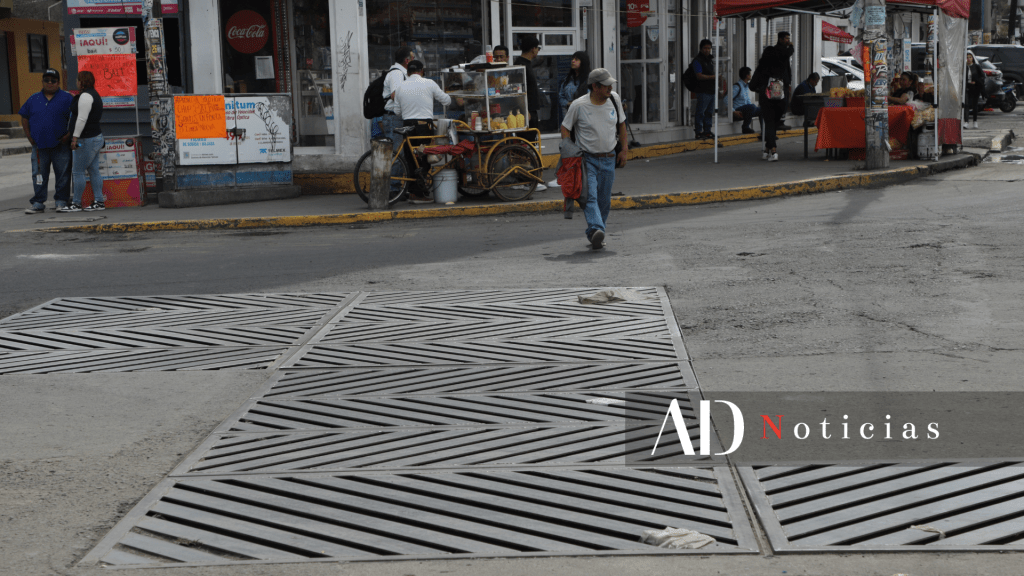 Coladeras en San Mateo Atenco para inundaciones