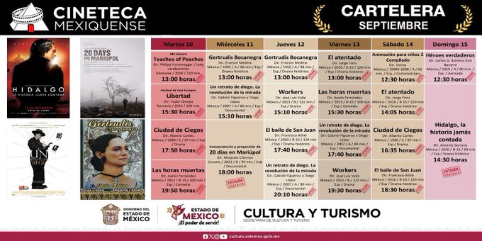 agenda finde Toluca y Metepec