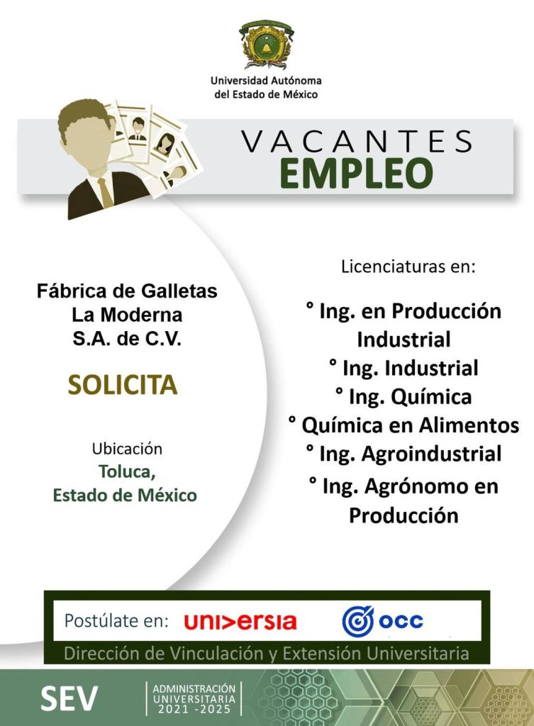 UAEMex vacantes empleo Toluca