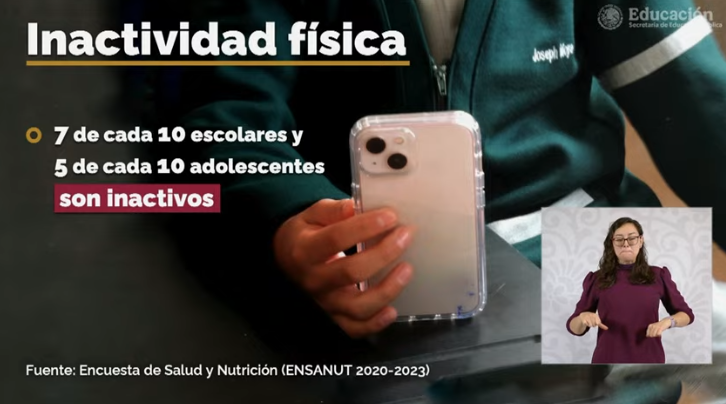 vida saludable en escuelas
