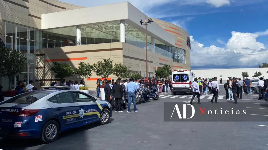 responsable balacera Galería Toluca 