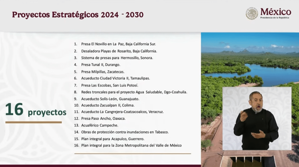 Plan Nacional Hídrico Sheinbaum