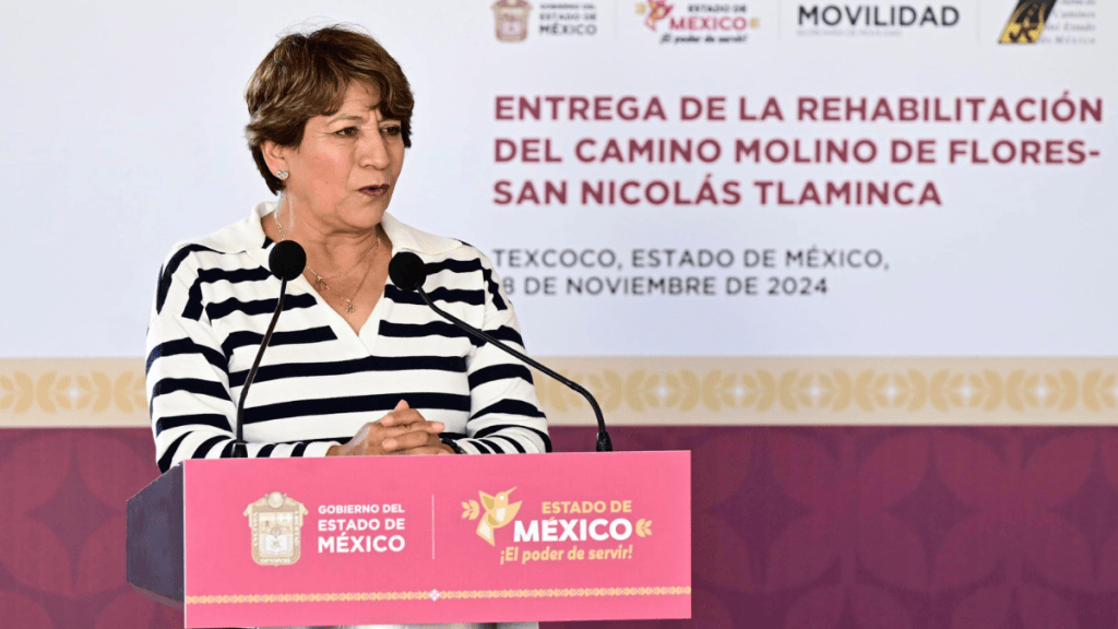 Delfina Gómez reactiva infraestructura en el oriente del Edomex
