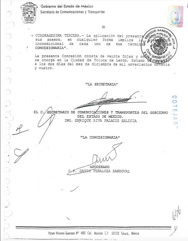 vendedor carretilla peaje