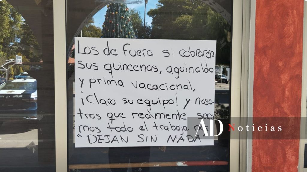 Ocuilan trabajadores toman ayuntamiento