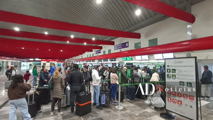 Aeropuerto Toluca fallas 