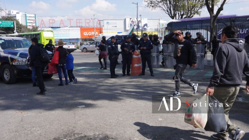 comercio informal Terminal Toluca