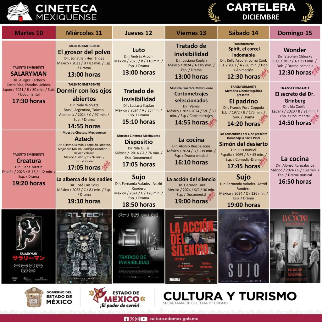 agenda finde Toluca Metepec
