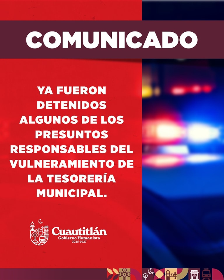 robo tesorería Cuautitlán