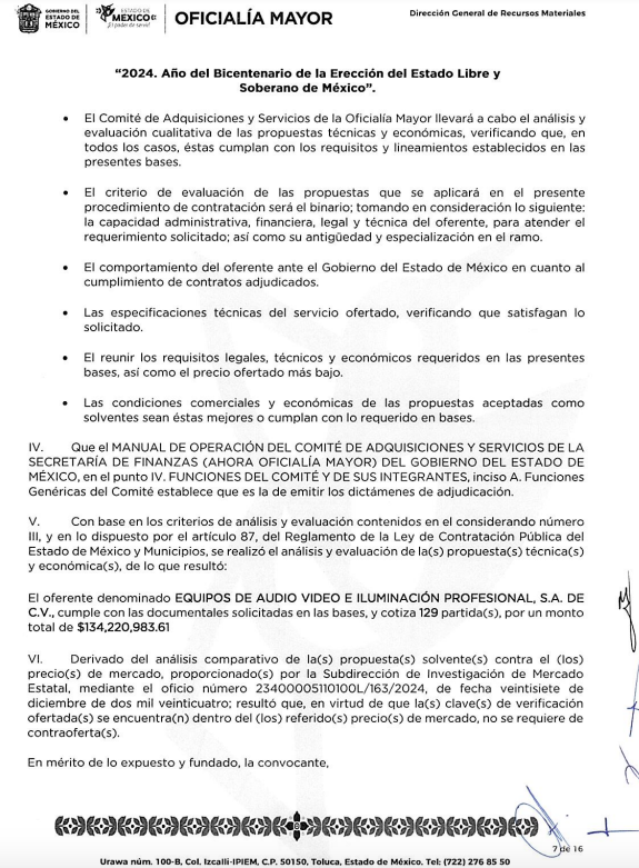 Edomex ceremonias oficiales