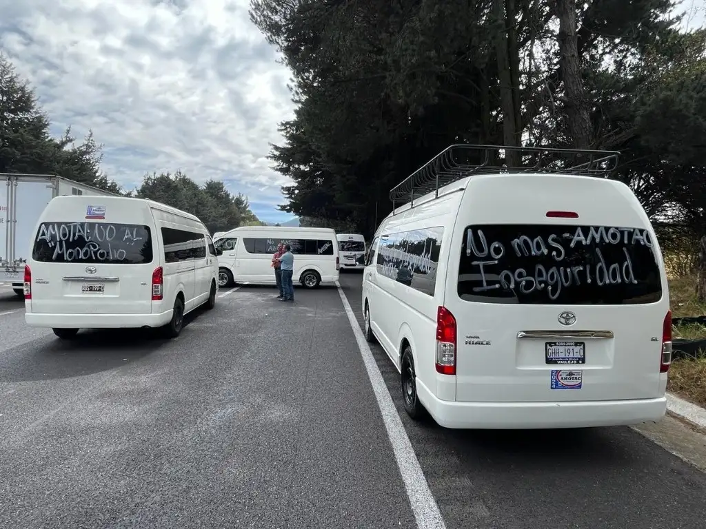 rutas bloqueo transportistas Edomex
