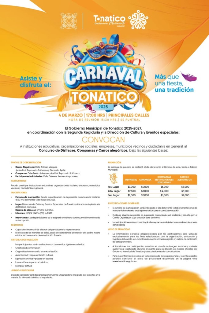 Ferias y carnavales Edomex
