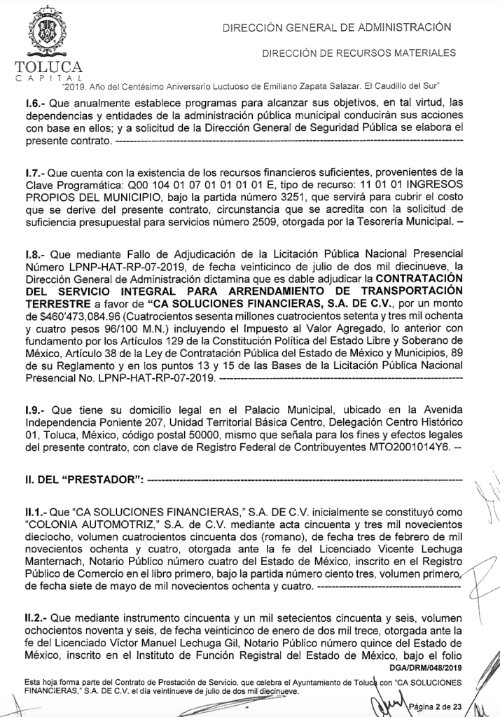 Edomex renta de autos