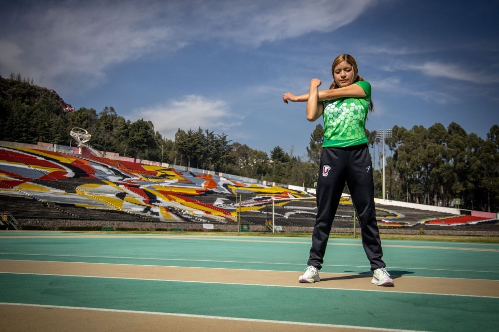 Janeth Aldama atleta UAEMex