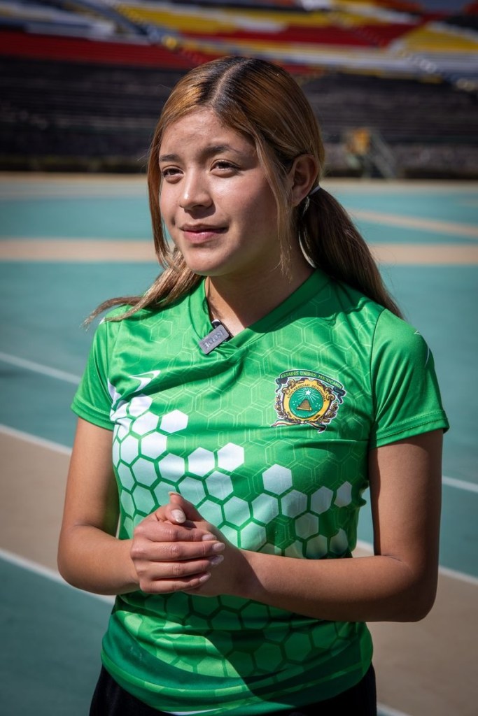Janeth Aldama atleta UAEMex