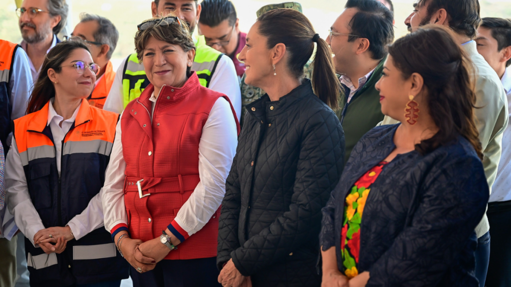 En el recorrido también estuvo presente la Jefa de Gobierno de la CDMX, Clara Brugada.
