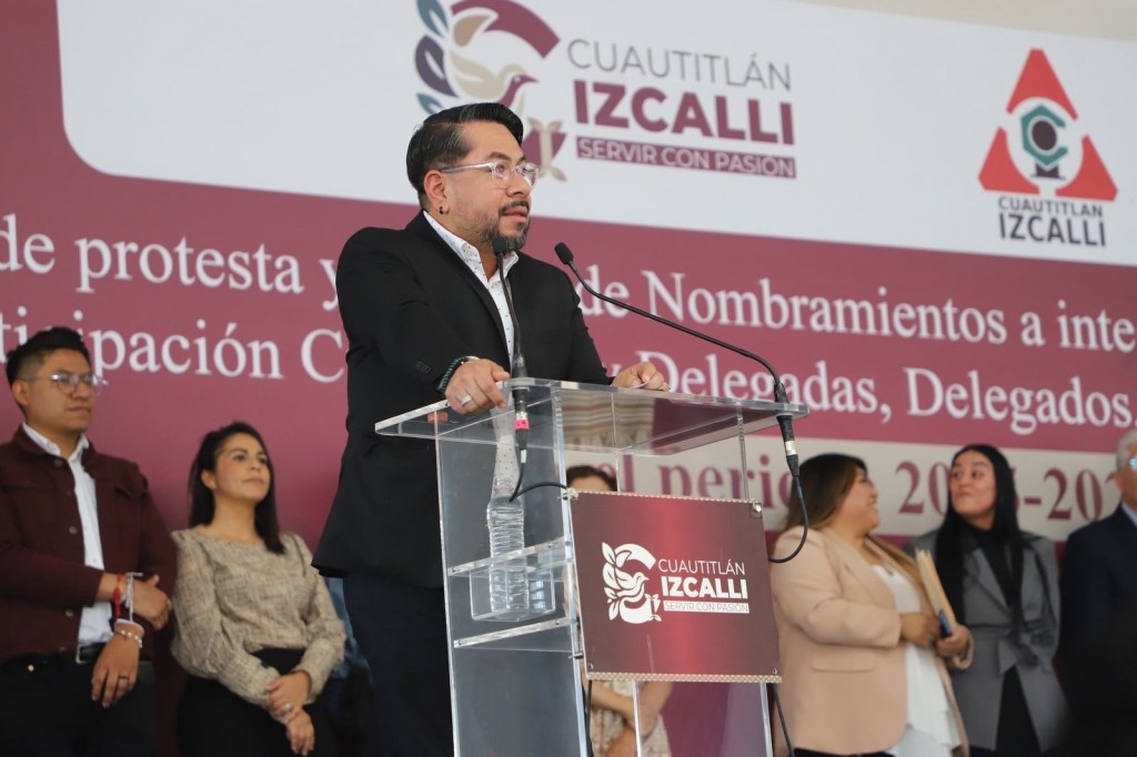 Nuevas autoridades auxiliares Cuautitlán Izcalli