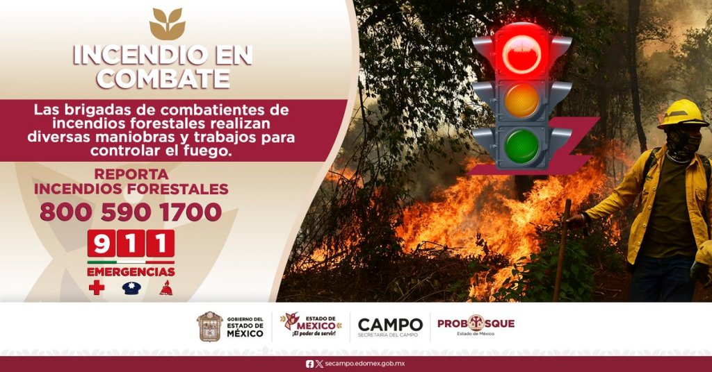 incendios en Edomex