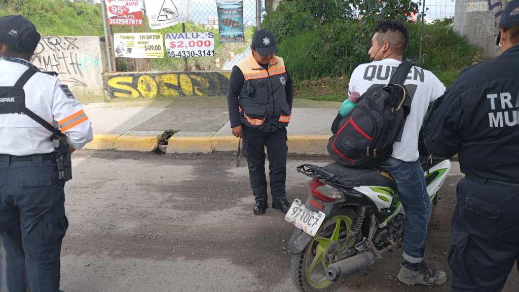 multas por no usar casco