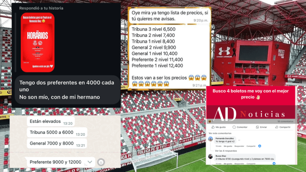 La reventa alcanzó precios altísimos 