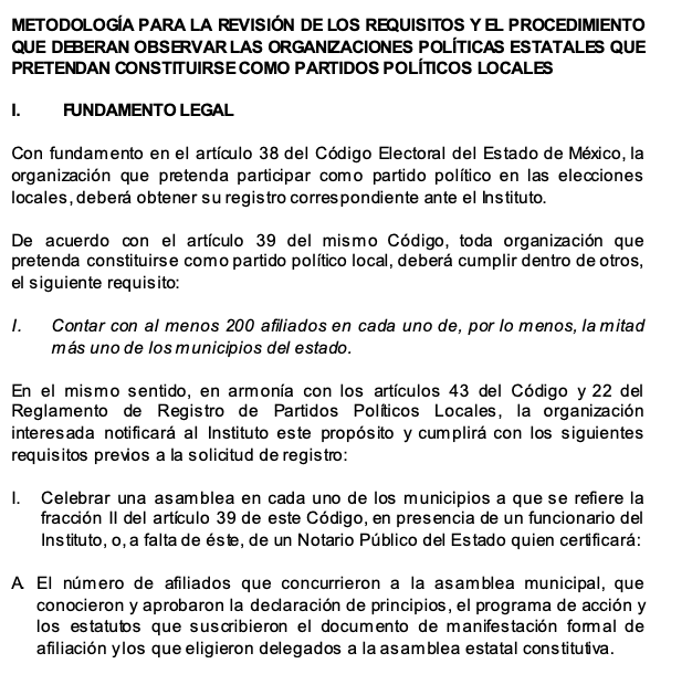 reglamento partidos políticos