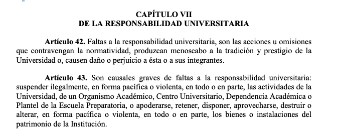 Estatuto universitario UAEMéx